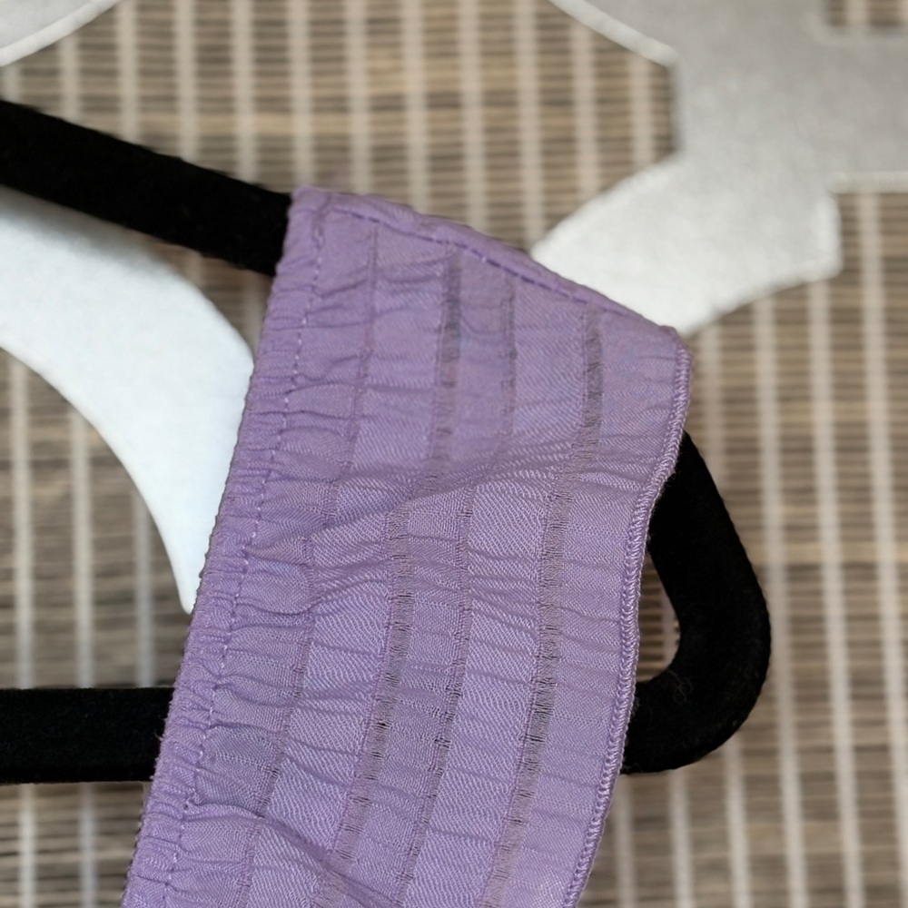 Wild Fable Purple Pleated Sundress Square Neck - Picture 4 of 7